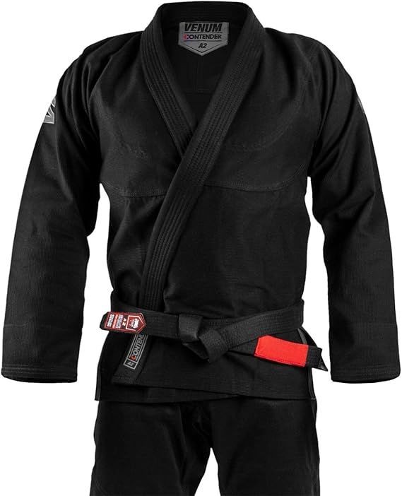 Venum Contender Evo BJJ Combat Suit Black