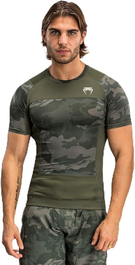 Venum Men’s G-Fit Air Camo Short Sleeve Rash Guard