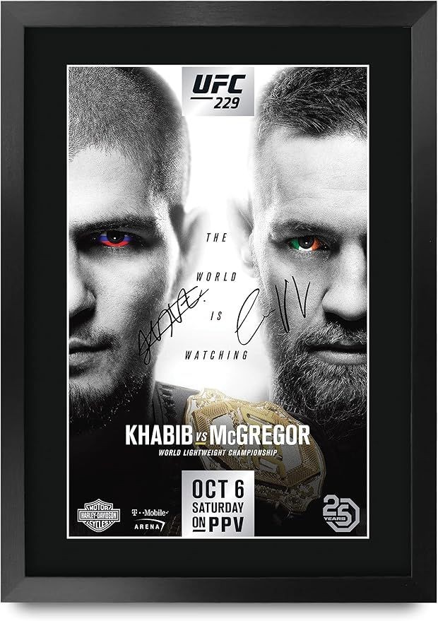 UFC 229 Fight Connor McGregor vs Khabib Nurmagomedov