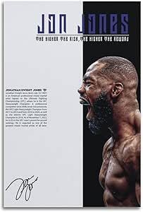 WAVEPEAK Jon Jones Poster – UFC Champion Wall Art