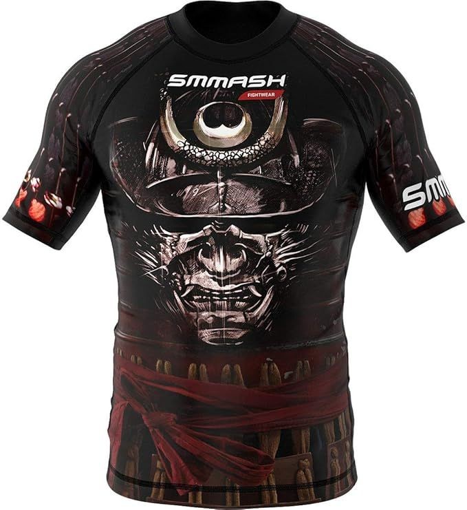 SMMASH Short Sleeve Rash Guard for Men